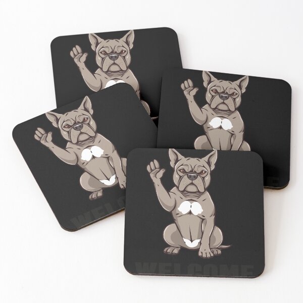 Item preview, Waving Dog - French Bulldog designed and sold by Getup-clothing.