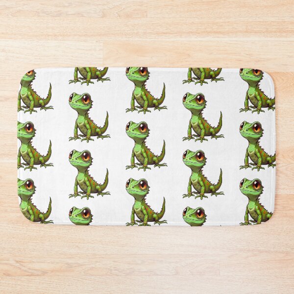 Item preview, Cute Anime Iguana designed and sold by ThreeftlyPicks.