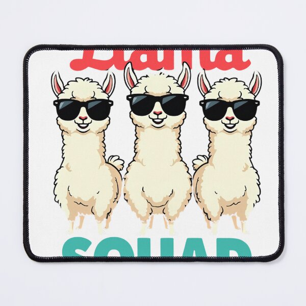 Item preview, LLama Squad funny Llama t shirt designed and sold by StreetArtPro.