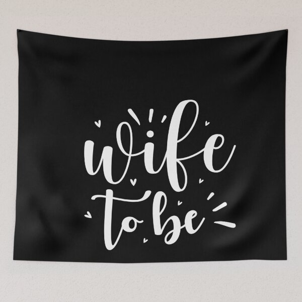 Item preview, Cute Love Wife To Be - Valentine Day  designed and sold by Belhbib Art ⭐⭐⭐⭐⭐.