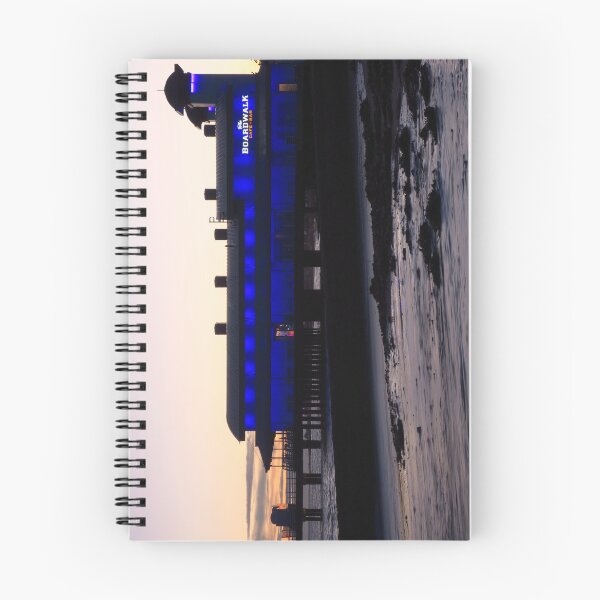 Item preview, Dusk, Felixstowe Pier - Blue designed and sold by wiggyofipswich.