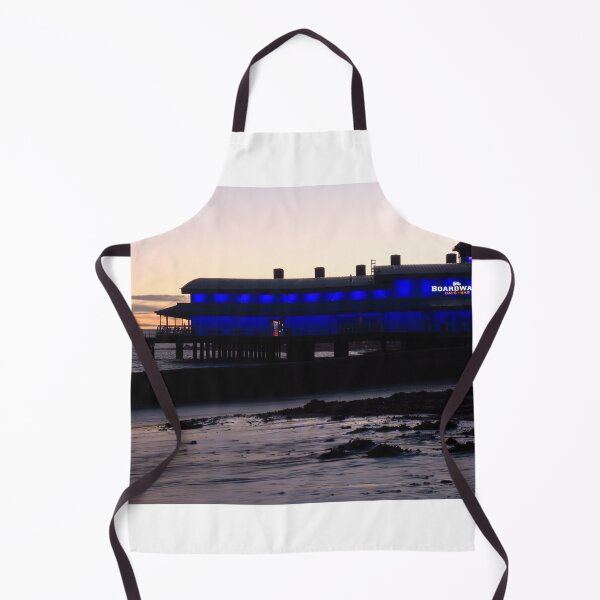 Item preview, Dusk, Felixstowe Pier - Blue designed and sold by wiggyofipswich.