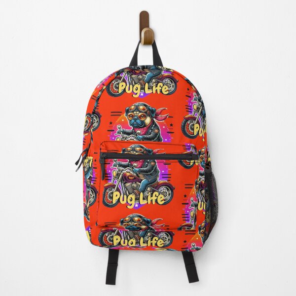 Item preview, Biker Pug Adventure designed and sold by Nauert's.