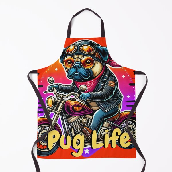 Item preview, Biker Pug Adventure designed and sold by Nauert's.