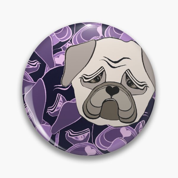 Item preview, Pugnasious Pug Camo 13 by Cecile Grace Charles  designed and sold by CecileCharles.