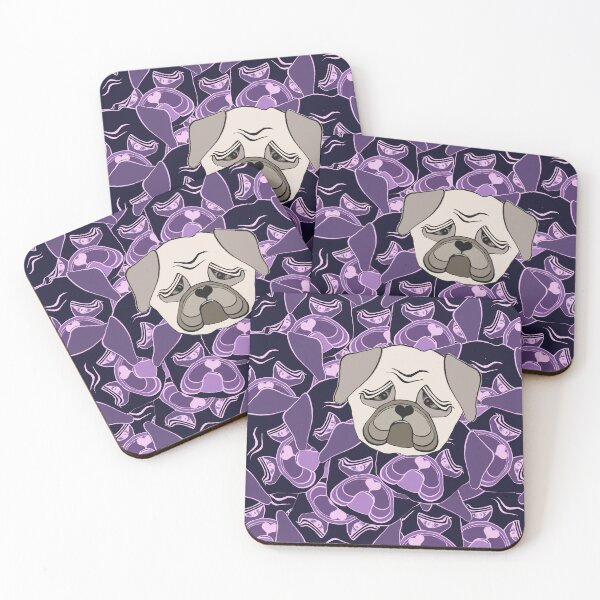 Item preview, Pugnasious Pug Camo 13 by Cecile Grace Charles  designed and sold by CecileCharles.
