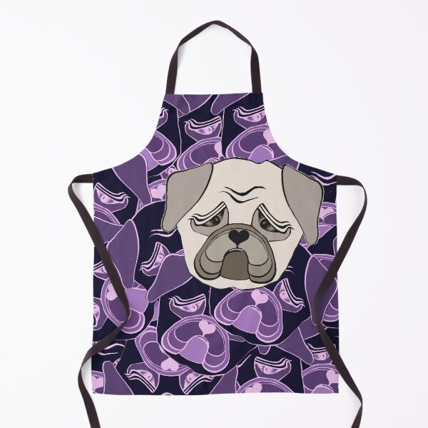 Item preview, Pugnasious Pug Camo 13 by Cecile Grace Charles designed and sold by CecileCharles.