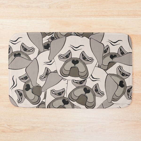 Item preview, Pugnasious Camo 2 by Cecile Grace Charles designed and sold by CecileCharles.