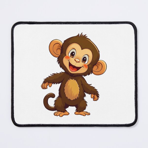 Item preview, Cute Anime Monkey designed and sold by ThreeftlyPicks.