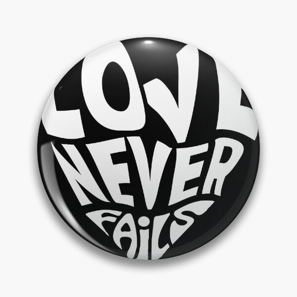 Item preview, Love Never Fails - Valentine Day Hared designed and sold by Belhbib Art ⭐⭐⭐⭐⭐.