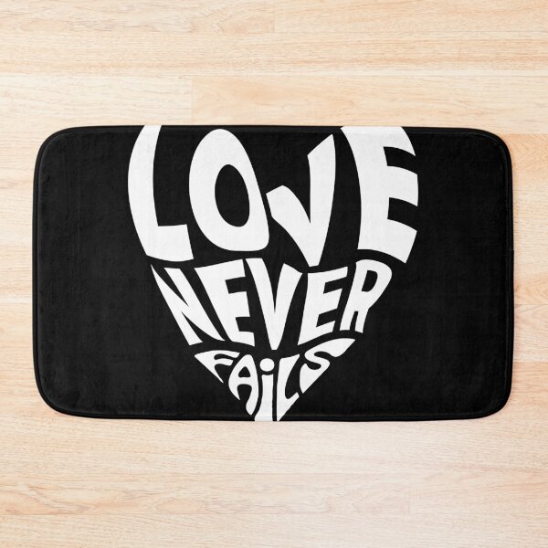 Item preview, Love Never Fails - Valentine Day Hared designed and sold by Belhbib Art ⭐⭐⭐⭐⭐.