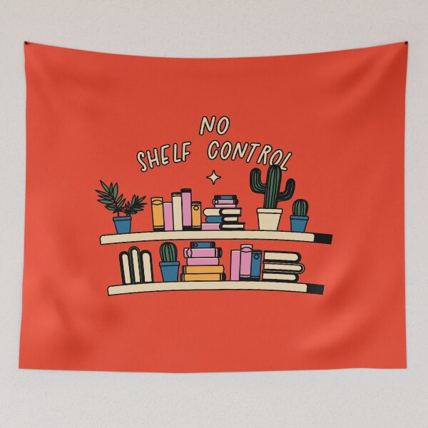 Item preview, No Shelf Control Illustrated Bookish Type  designed and sold by Magyarmelcsi Illustration.