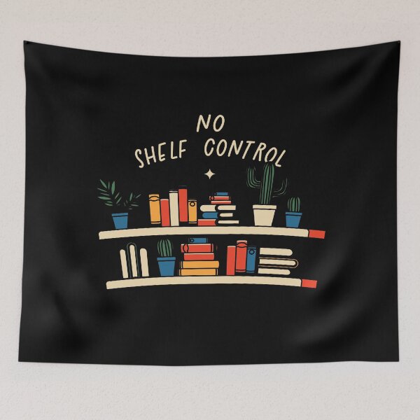 Item preview, No Shelf Control Illustrated Bookish Type  designed and sold by Magyarmelcsi Illustration.