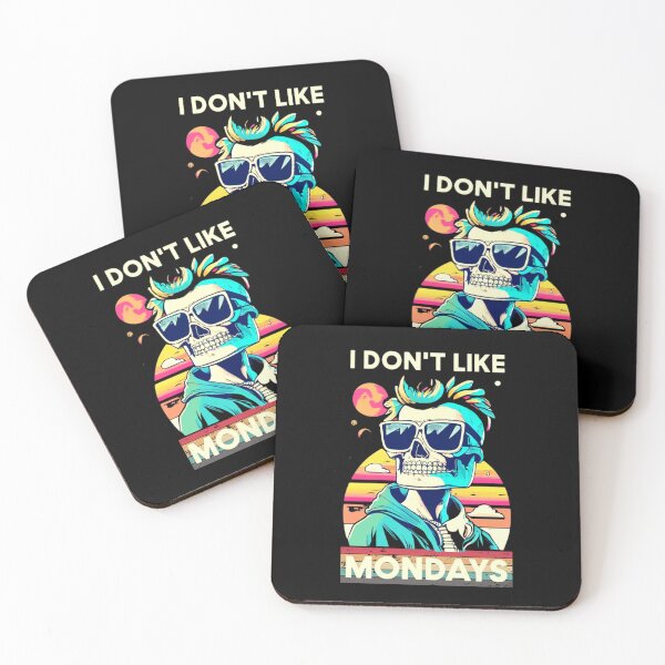 Item preview, Skull, I Don't Like Mondays designed and sold by BesasDesigns.