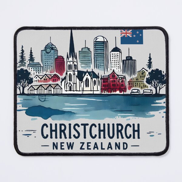 Item preview, Christchurch New Zealand designed and sold by HowToCanadian.