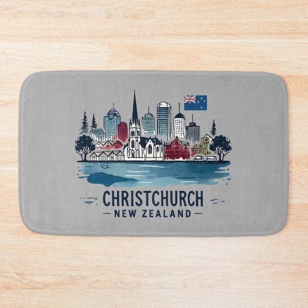 Item preview, Christchurch New Zealand  designed and sold by HowToCanadian.