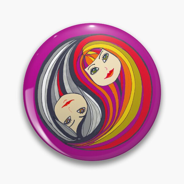 Item preview, Yin Yang Purple designed and sold by ilovestudiostic.