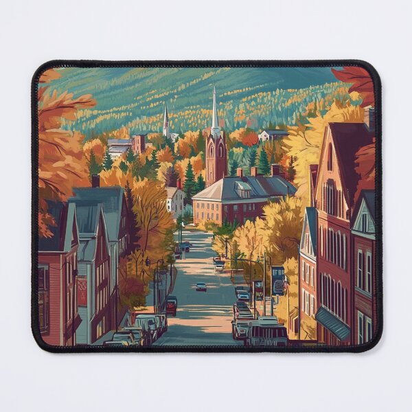 Item preview, Vermont Travel Poster, Perfect Gift for Travel Enthusiasts, Vintage Style Wall Art, USA Wall art for home decor, Vermont print. designed and sold by Thegalleryshop1.