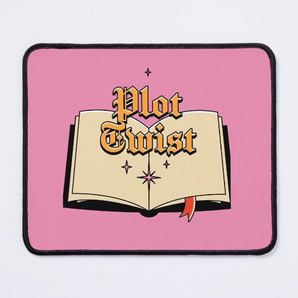 Item preview, Plot Twist Illustrated Bookish Type designed and sold by Magyarmelcsi Illustration.