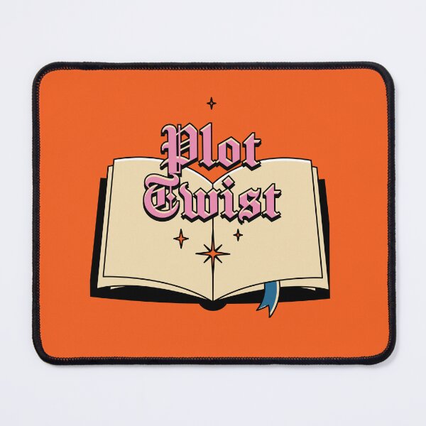 Item preview, Plot Twist Illustrated Bookish Type designed and sold by Magyarmelcsi Illustration.