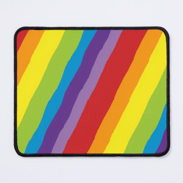 Item preview, Wibbly wobbly diagonal rainbow designed and sold by Inky-Spiration.