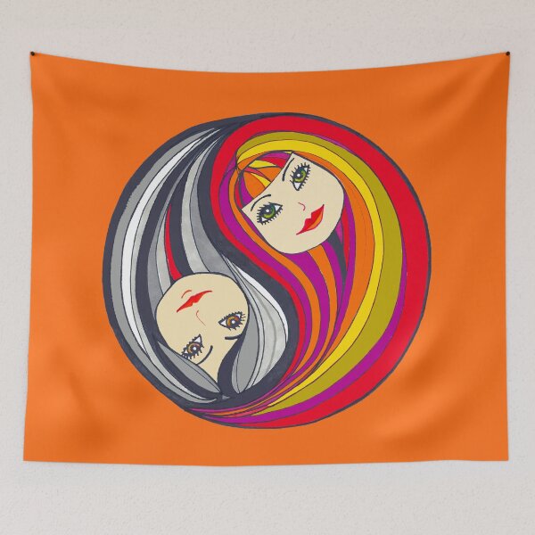 Item preview, Yin Yang Orange designed and sold by ilovestudiostic.