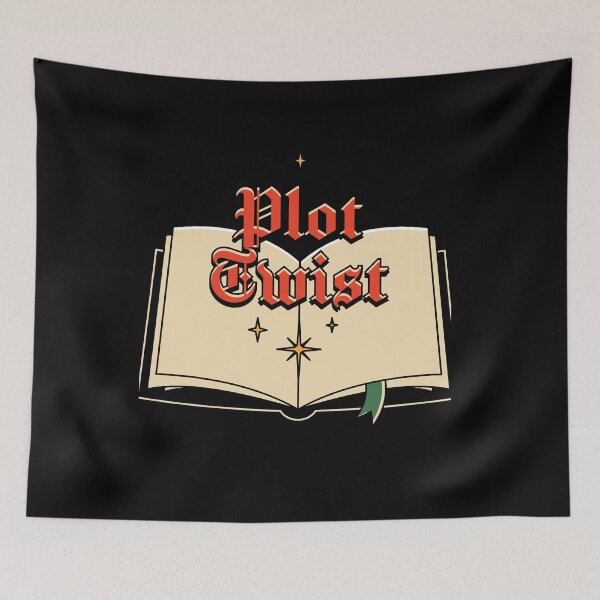 Item preview,  Plot Twist Illustrated Bookish Type  designed and sold by Magyarmelcsi Illustration.