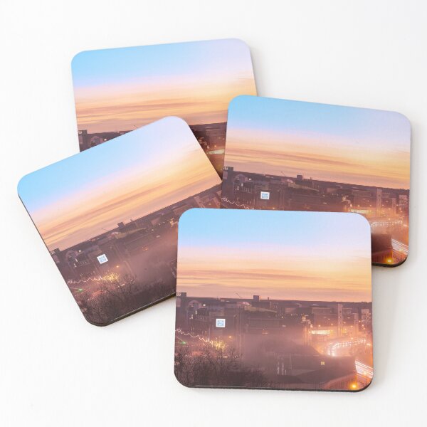 Item preview, Twilight over misty Drogheda, Photograph designed and sold by Marcin W Photography.