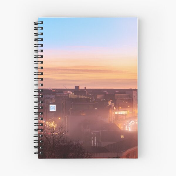Item preview, Twilight over misty Drogheda, Photograph designed and sold by Marcin W Photography.