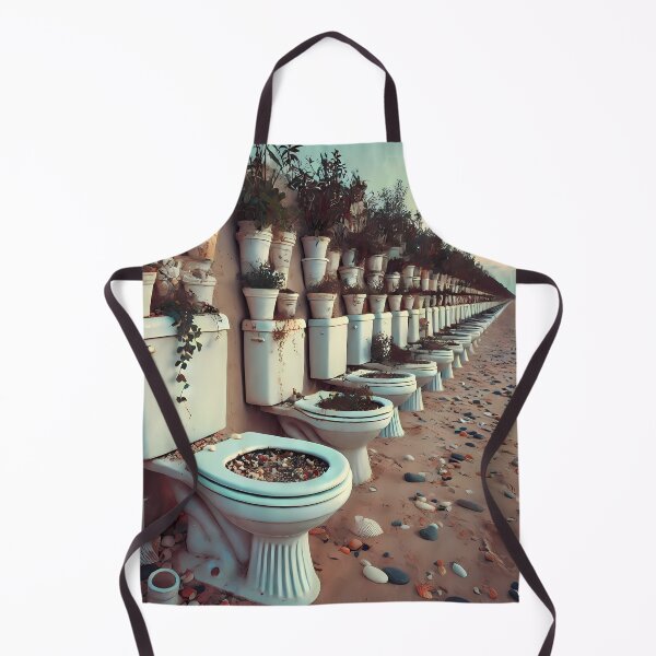 Item preview, Lined up Toilets designed and sold by Vibranta Studio.
