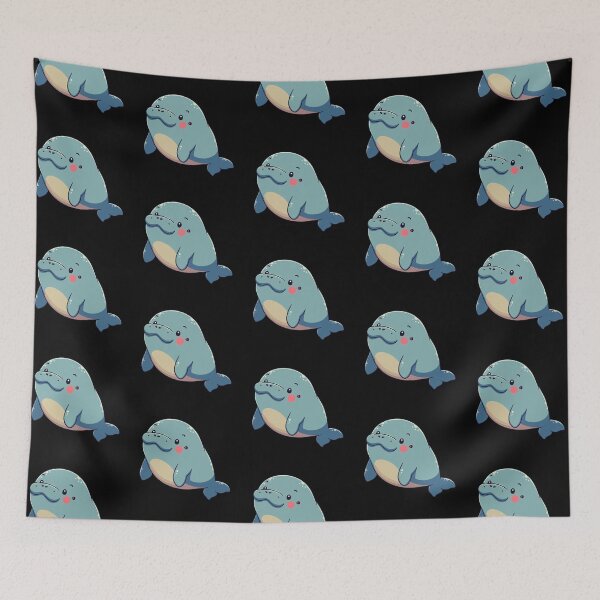 Item preview, Cute Anime Beluga Whale designed and sold by ThreeftlyPicks.