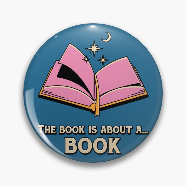 Item preview, The Book is About a... Book Illustrated Bookish Type  designed and sold by Magyarmelcsi Illustration.