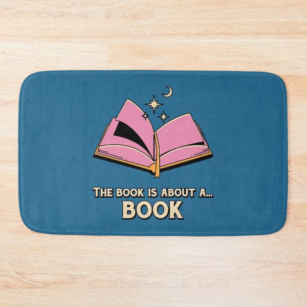 Item preview, The Book is About a... Book Illustrated Bookish Type  designed and sold by Magyarmelcsi Illustration.