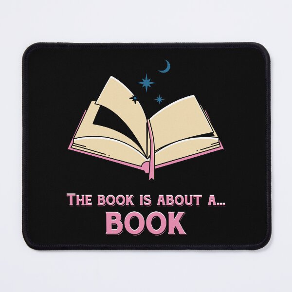 Item preview, The Book is About a... Book Illustrated Bookish Type  designed and sold by Magyarmelcsi Illustration.