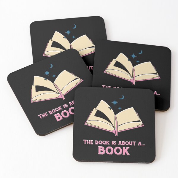 Item preview, The Book is About a... Book Illustrated Bookish Type  designed and sold by Magyarmelcsi Illustration.