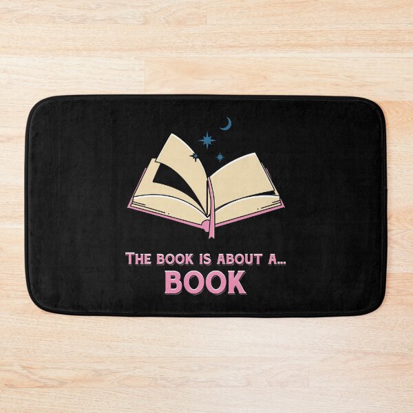 Item preview, The Book is About a... Book Illustrated Bookish Type  designed and sold by Magyarmelcsi Illustration.