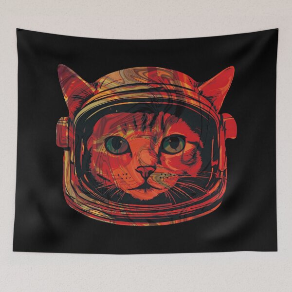 Item preview, Astronaut Cat #2 designed and sold by EunsooLee.