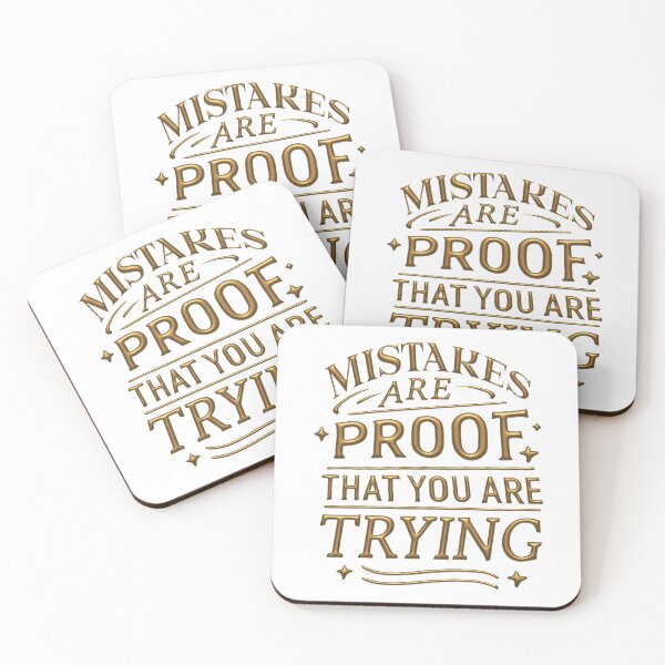 Item preview, Mistakes are proof that you are trying designed and sold by portokalis.