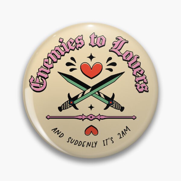 Item preview, Enemies to Lovers Illustrated Bookish Type  designed and sold by Magyarmelcsi Illustration.