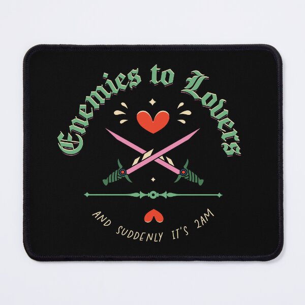 Item preview, Enemies to Lovers Illustrated Bookish Type  designed and sold by Magyarmelcsi Illustration.