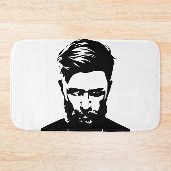 Item preview, Born to Rule - Stencil Art Portrait of a Guy with Beard designed and sold by Vicky021.