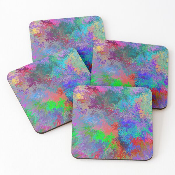 Item preview, Color Explosion Abstract Art designed and sold by SamartkitDesign.
