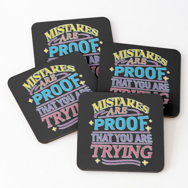 Item preview, Mistakes are proof that you are trying designed and sold by portokalis.