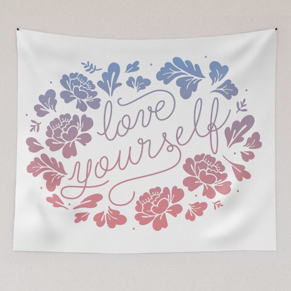 Item preview, Love Yourself - White designed and sold by Anis Illustration.
