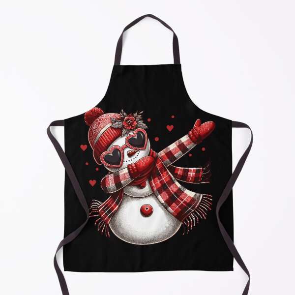Item preview, Dabbing Dance Snowman Buffalo Plaid Heart Sunglasses designed and sold by Artistoos.