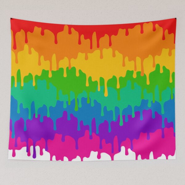 Item preview, Rainbow Paint Drips designed and sold by miijojo1994.