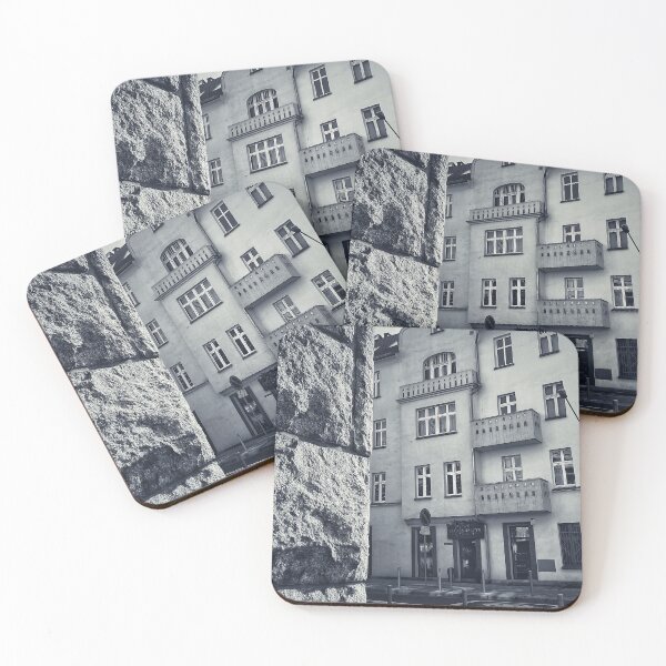 Item preview, Retro architecture black and white photo designed and sold by VonKalt.