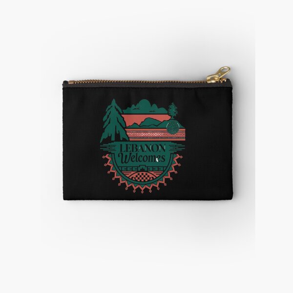 Item preview, Lebanon Welcomes Flag Map Beirut, Lebanese cedars designed and sold by AnimalsDH305.