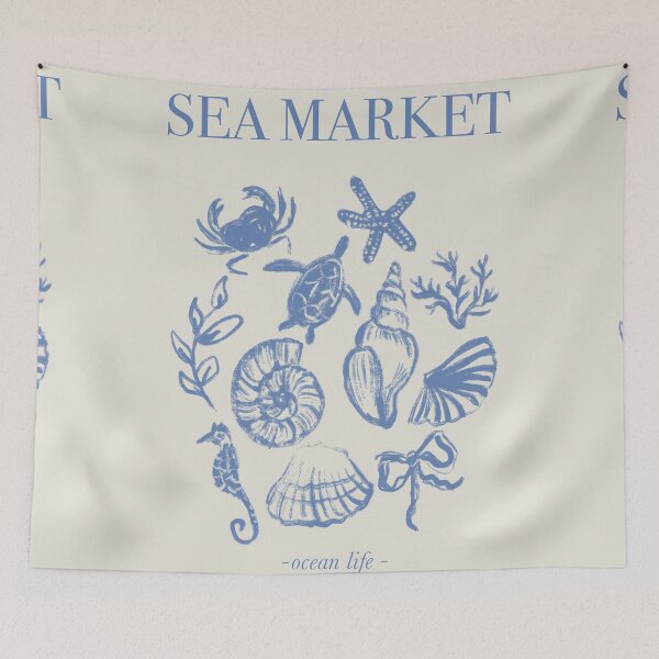 Item preview, Sea Market Ocean Life designed and sold by Anis Illustration.