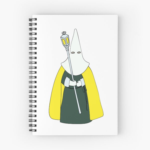 Item preview, Spanish Passion Week's penitent wearing traditional clothes: pointed hat, robe and cape while holding a lamp in his hands. designed and sold by Cartoon Spain.
